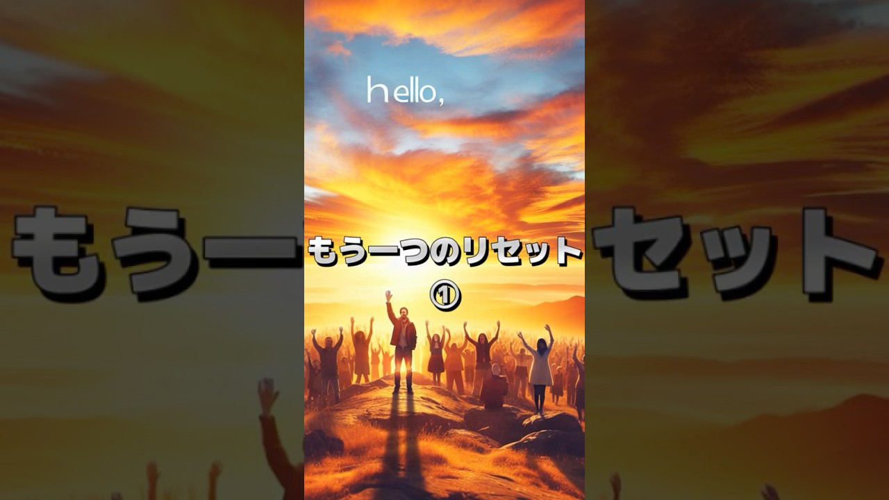 もう一つのリセット① 　 