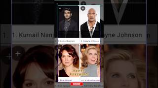 Famous Celeb Birthday on🥳2 May | | The Rock, David Beckham, Lily Allen &amp; Kumail Nanjiani #shorts