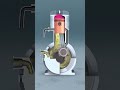How a Two-Stroke Engine Works – Simple &amp; Powerful! #3danimation #howitworks #automobile