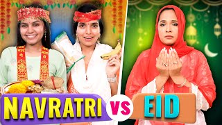 NAVRATRI vs EID - Every Indian Desi Family | Festival Special | Anaysa image