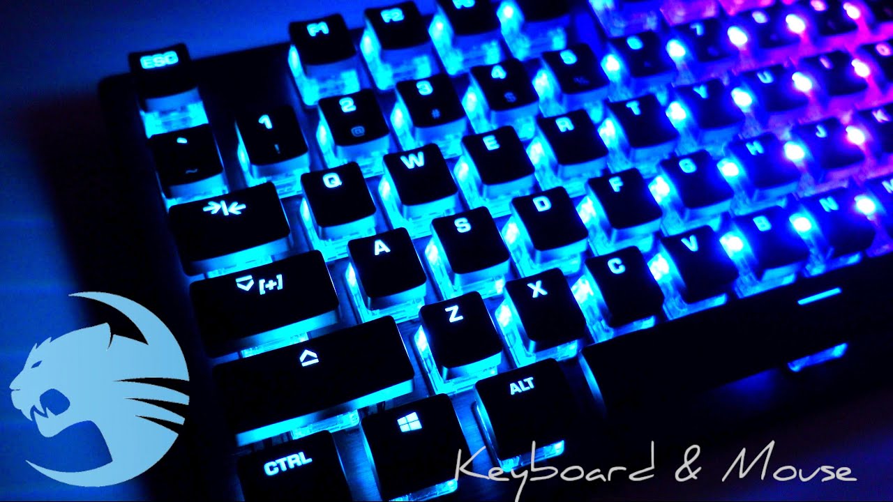 Roccat Vulcan TKL Pro & Burst Pro Mouse .. My new favorite setup