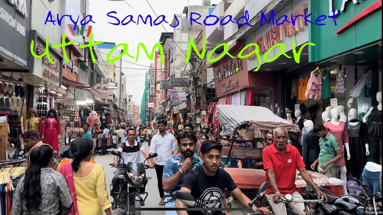 Shopping In Arya Samaj Road Uttam Nagar Youtube