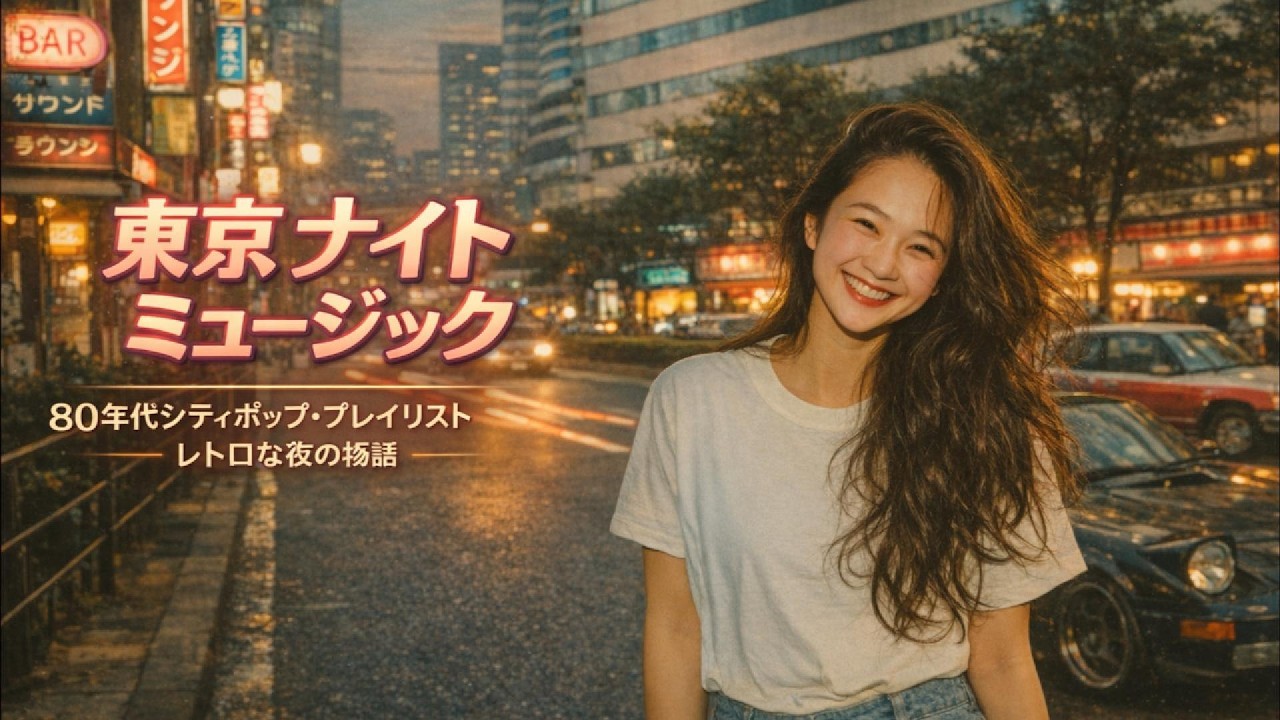 도쿄 나이트 뮤직｜80년대 일본 시티팝 플레이리스트 Tokyo Night Music ｜ 80s Japanese City Pop Playlist  東京ナイトミュージック