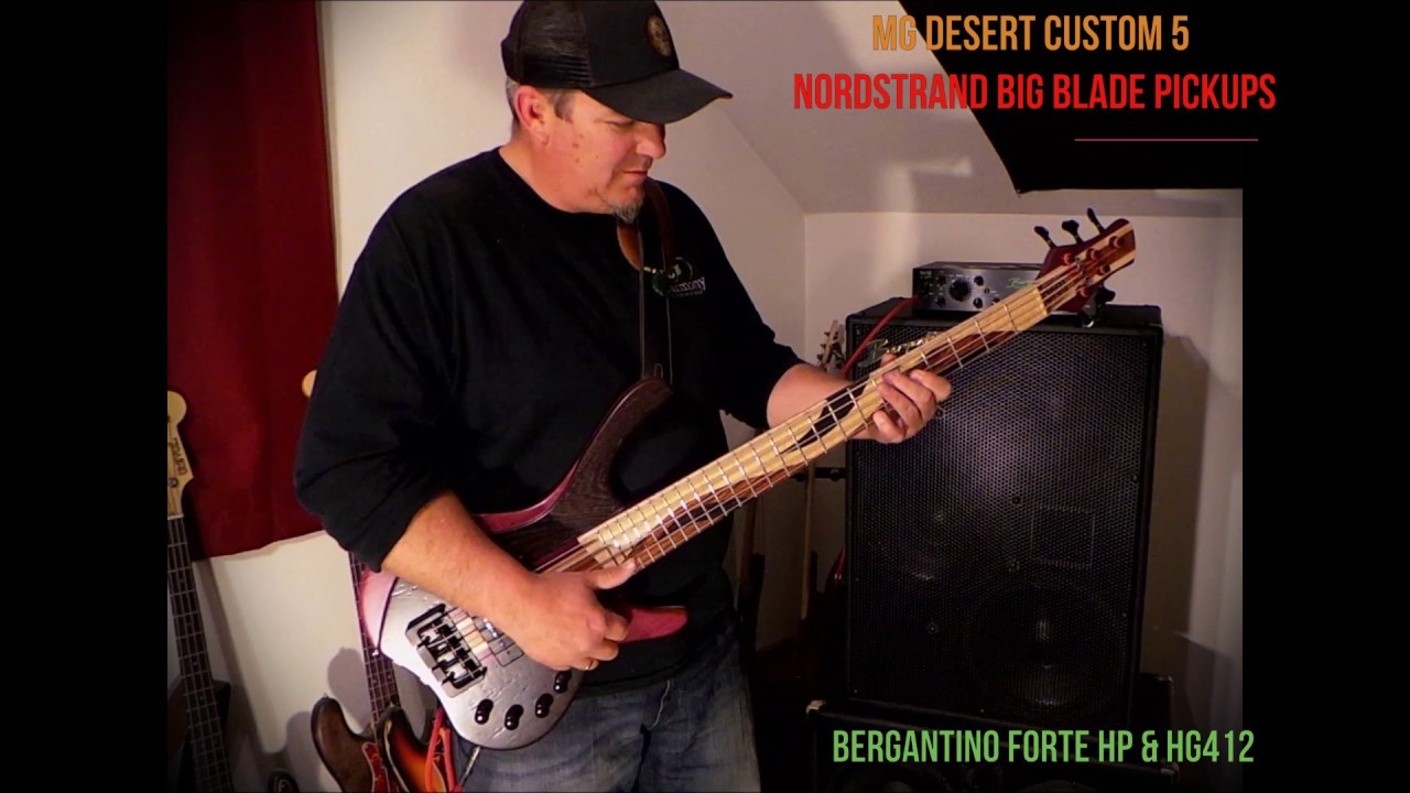 MG Desert Custom 5 w/Nordstrand BigBlade pickups - Andy Irvine
