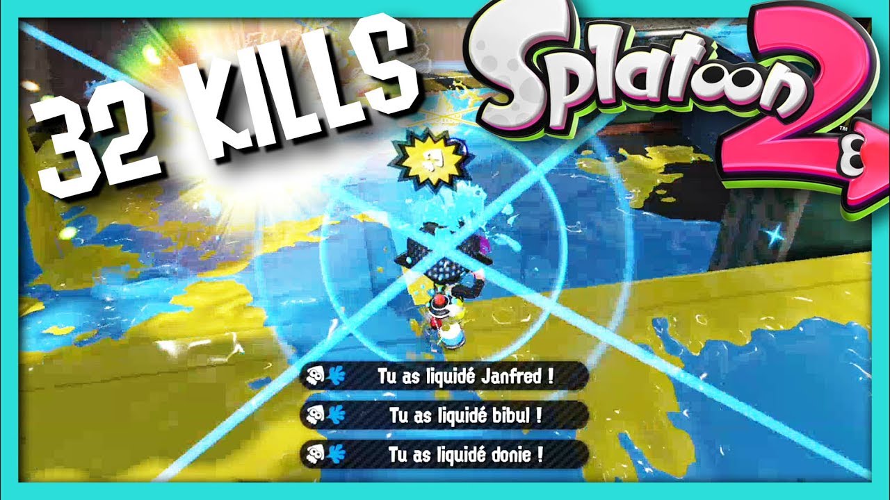 32 KILLS on Splatoon 2 - Please, let me out of C rank !
