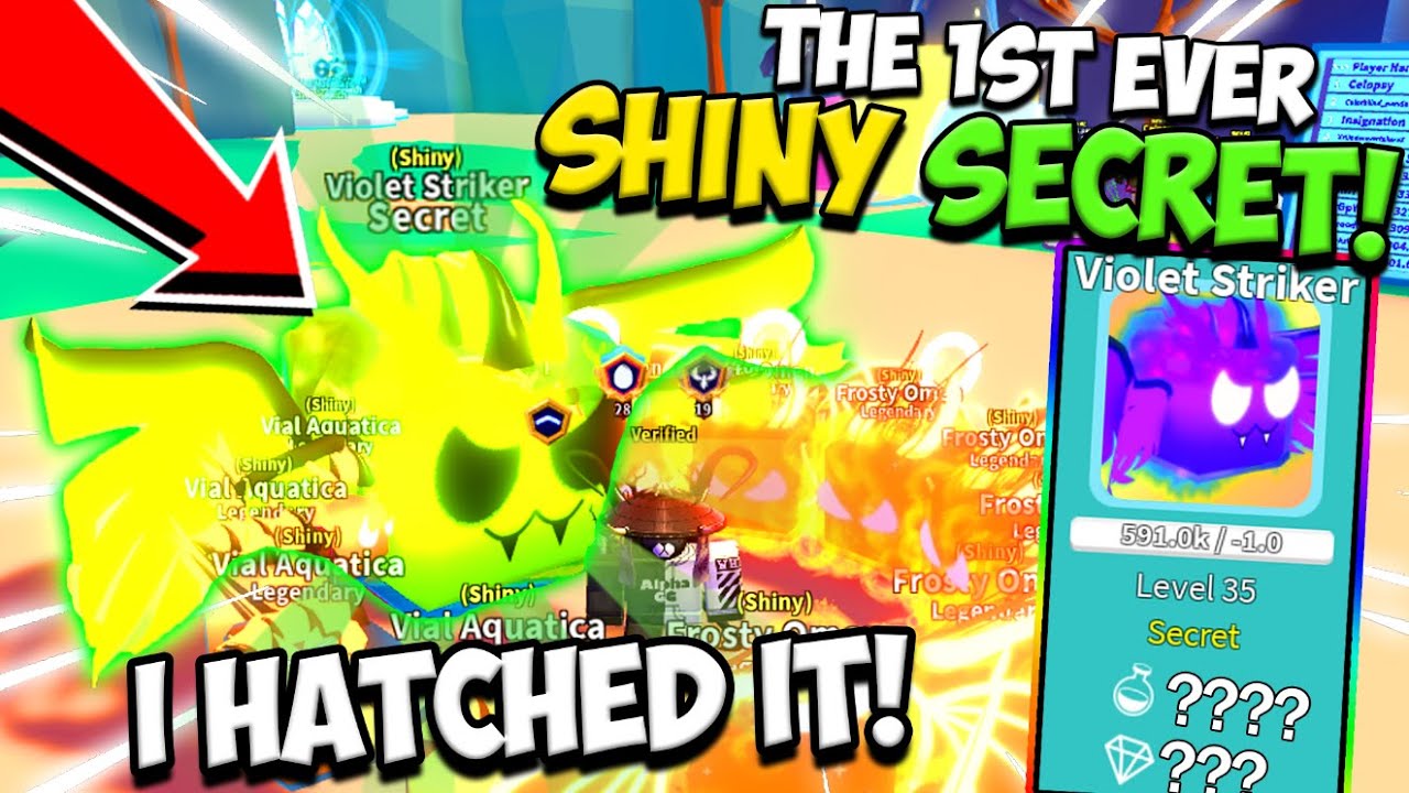 I HATCHED THE *ONLY* SHINY SECRET IN THE GAME!! - Science Simulator (Roblox)