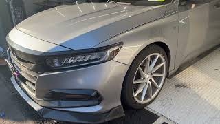 2018-2022 honda accord license plate RELOCATOR