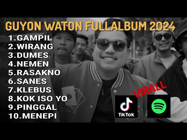 Guyon Waton - FULLALBUM TERBARU 3024 VIRAL TIKTOK LAGU JAWA VIRAL GAMPIL WIRANG NEMEN MENEPI class=