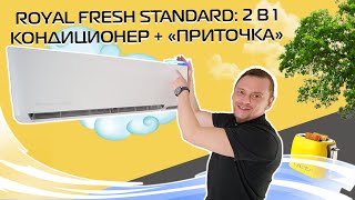 Кондиционер с притоком свежего воздуха Royal Fresh Standard | Подробный обзор (2023) screenshot 5