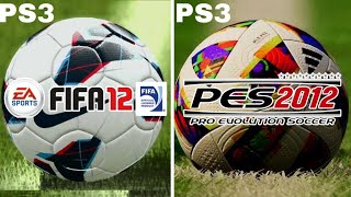 Download lagu FIFA 12 PS3 Vs PES 2012 PS3