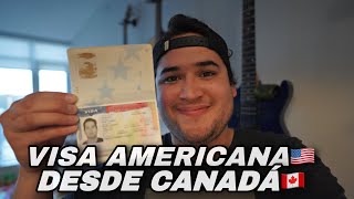 Tu VISA AMERICANA🇺🇸 desde CANADÁ🇨🇦 FACIL Y RAPIDO!!!