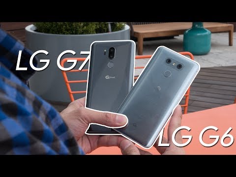 LG G7 ThinQ vs LG G6: first look