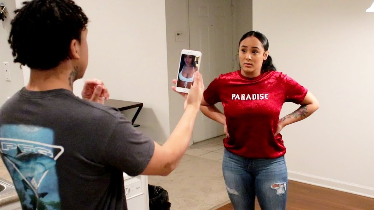 Facetiming a girl Facetiming a girl