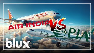 AIR INDIA 🇮🇳 VS PIA 🇵🇰 (Commercials) | #blux