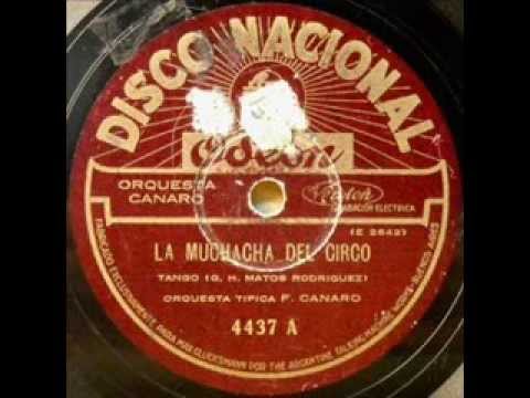La muchacha del circo - Canaro con Charlo (1928)