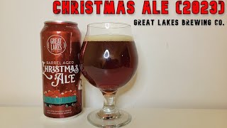 Barrel Aged  Christmas Ale (Winter Ale) | Great Lakes Brewing Co. | Beer Review