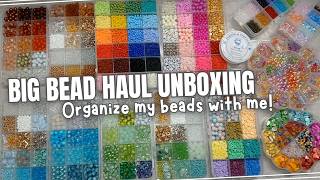 Unboxing a Large New Bead Haul | Organize My Beads with Me, Ep 51 in collaboration with PandaHall