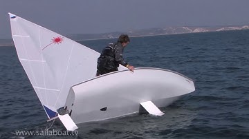 How to sail - Capsize a single handed sailboat
