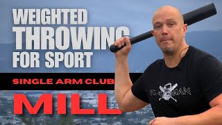 An exercise actually carved into stone that everyone should learn-Single Arm Heavy Club 19-Mill