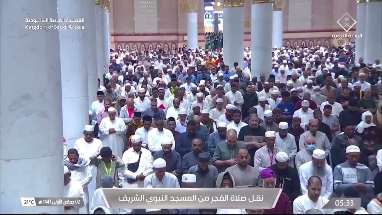 صلاة الفجر للشيخ عبدالله القرافي 2 جمادى الأولى 1447هـ