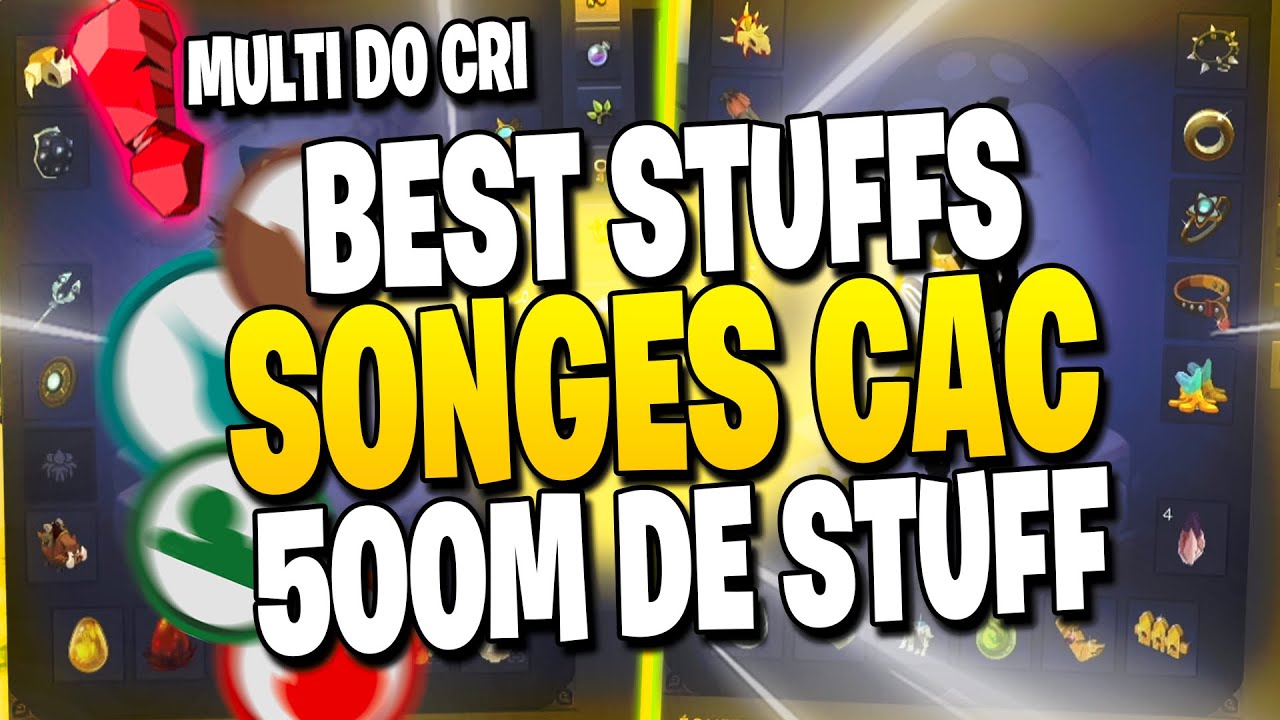 stuff TEAM CRA SONGE FULL OPTI ! 500 M DE STUFF ! MODE DISTANCE ET MODE  SPAMS CAC