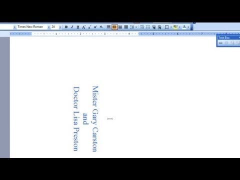 How to Make Place Cards With Microsoft Word : Microsoft Office Software