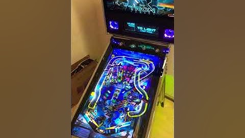 Virtual pinball Tron LE