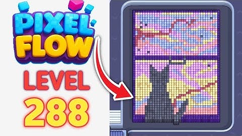 Pixel Flow Level 288 Walkthrough
