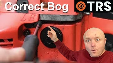 Chainsaw Bog Down Corrected in Seconds. This is how!  (by Craig Kirkman)
