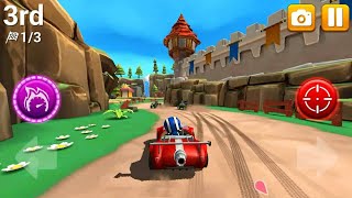 Rev Heads Rally Gameplay - Championship - Stage : Castle Crash screenshot 3