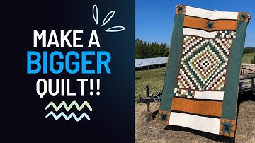 Quilting Tips: How to Add Length to Your Quilt with Beautiful Borders