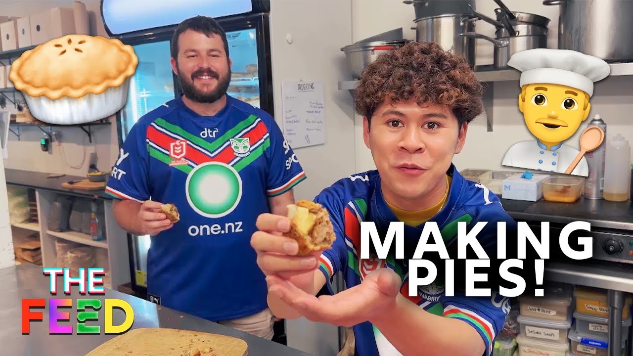Making pies with Dazza from Ashby Pies! | Win Wolf Vlogs