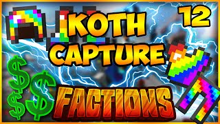 CAPTURING A KOTH! Minecraft Factions | Cosmic Pvp | Fallout Planet | #12