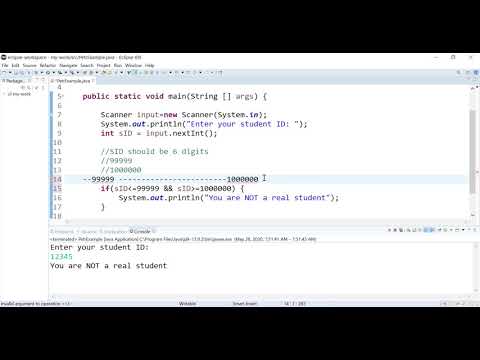 Using Logical Operators in Conditions in Java