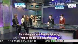 [Vietsub] 15122011 WG Interview @ YTN 24 Hour News Issues & People [P2/2]
