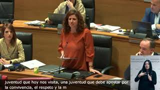 Pleno de control 22 de febrero de 2024.Primera intervención de Marta Alvarez.