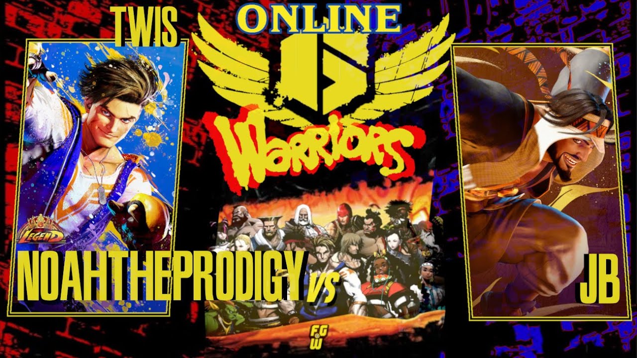SF6 × TWIS NoahTheProdigy «Luke» vs JB «Rashid» | High Level Street Fighter 6
