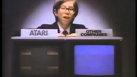 Atari VCS/2600 commercial "Nobody Compares To Atari" - Asteroids, Missile Command, Warlords
