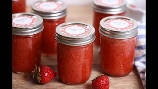 Strawberry Freezer Jam Recipe | Easy No Cook Jam