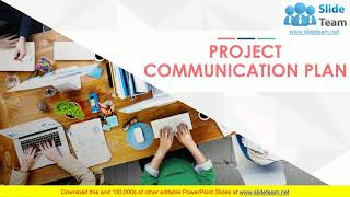 Project Communication Plan PowerPoint Presentation Slides