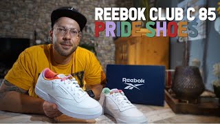  Reebok Club C 85 Pride  | Unboxing | Review & On Feet | Deutsch