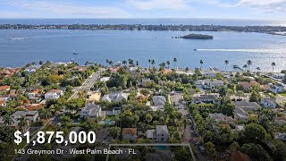 143 Greymon Dr, West Palm Beach FL — $1,875,000 | Luxury Home Tour