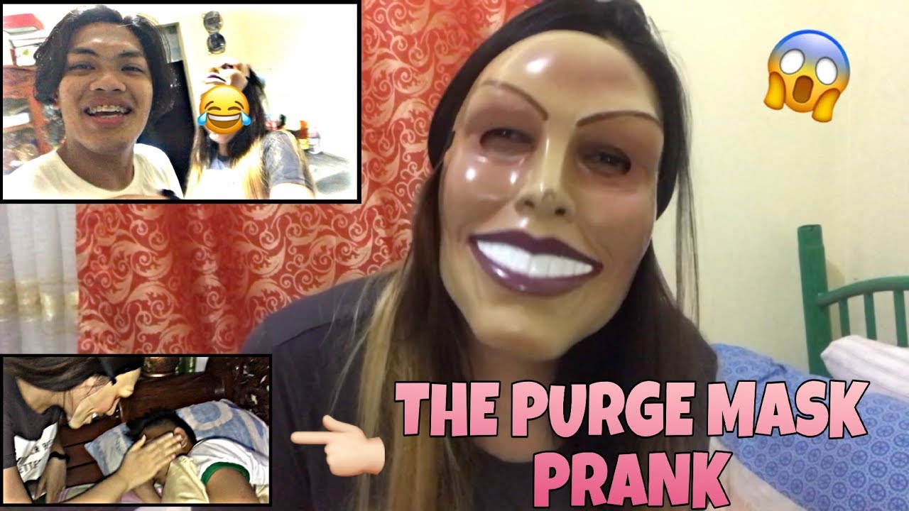 The Purge Mask Prank Youtube