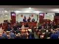 Курские депутаты исполнили гимн России