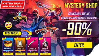 MYSTERY SHOP FREE FIRE | FREE FIRE MYSTERY SHOP JUNE MONTH BOOYAH PASS DISCOUNT | FF NEW EVENT