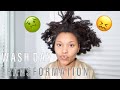 WASH DAY!! | How I Detangle my Type 4 Hair | From Dry and Crusty to Moisturized and Bouncy 😍