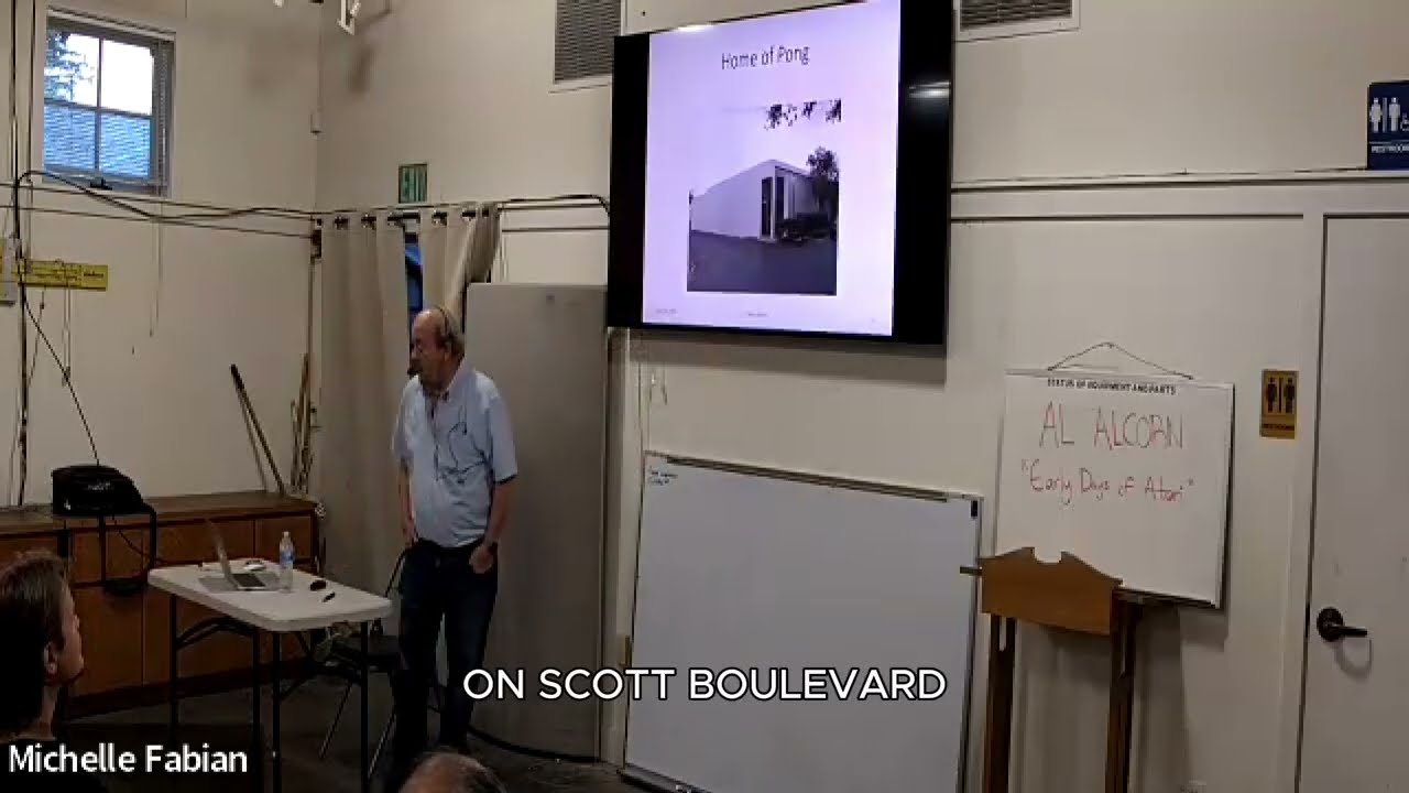 Al Alcorn presents "Early Days of Atari" Lecture