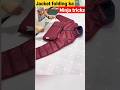 How To Fold Jacket Shorts Clothfoldingtechnique Winter Hacks Diy