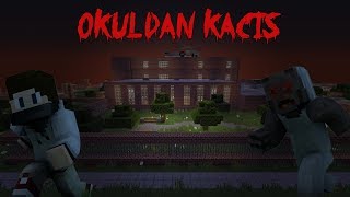 Terk Edi̇lmi̇ş Korkunç Okuldan Kaçiş - Minecraft