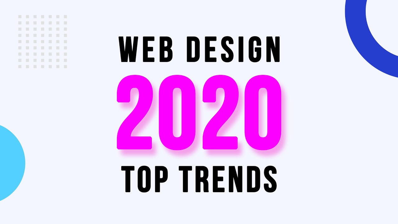 web design สวย ๆ  Update 2022  Web Design Trends in 2020 | Top 10 Web Design Trends